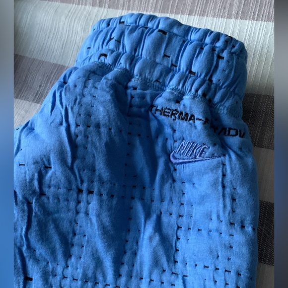 Nike quilted technical wide leg pants - Picture 1 of 6